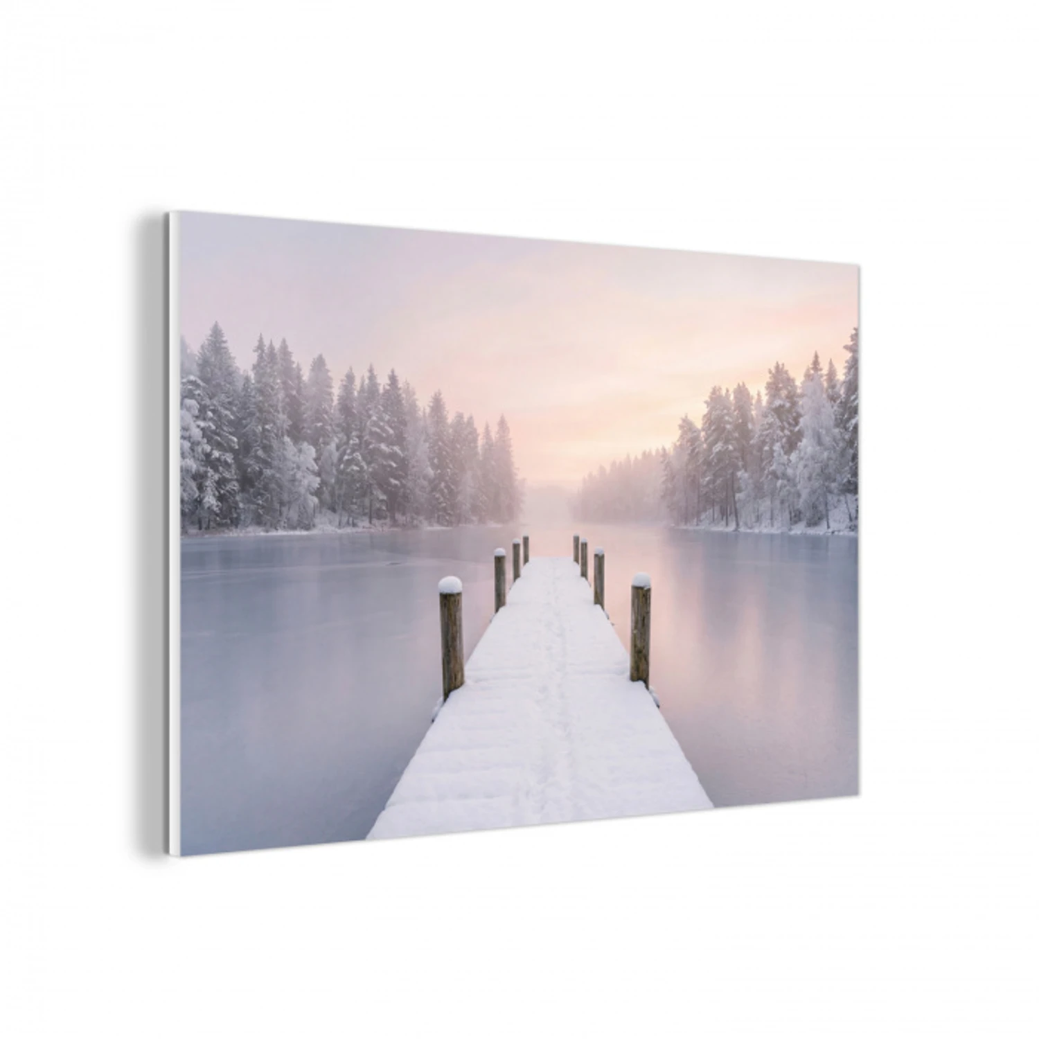 Steiger - Meer - Mist - Winter - Serene forex 5mm xxl -3d
