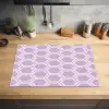 Patroon - Roze - Paars Inductie beschermer vinyl 3mm klein 276 -sfeer5