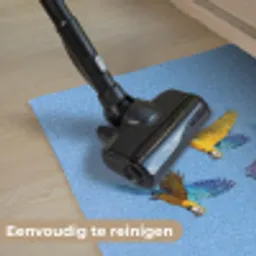 Papagaai - Vliegen - Blauw - Geel Deurmat klein -reinigen_NL