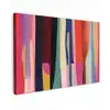 Kleurbanen - Verticaal - Kleurrijk canvas 2cm klein -z3d