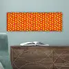Oranje - Citroen - Geel - Blauw canvas 2cm klein 828 -sfeer4