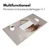 Mand - Eieren - Roze Muismat XXL klein -sfeer4