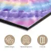 Spiraal - Tie dye - Pasteltinten aluminium wit klein -closeup_NL
