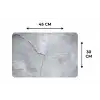 Beton - Scheur - Grijs Placemat vinyl groot -specs