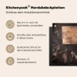 Stilleven met Snijplank Inductie beschermer vinyl 3mm middel -zzzzzzusp-haakje_DE