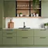 Beige - Marmer - Aders keuken achterwand 2 middel 871 -sfeer3