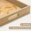 Peach - Eten - Taart - Oranje Dienblad Rechthoek middel -USP_HandgreepNL