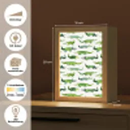 krokodillen - Speels - Groen Light Box met kabel (Tafellamp) klein 925 -USP_websiteoverzichtDE