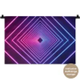 Driedimensionaal - Tunnel - Ruimte Wandkleed katoen klein -t3d_DE