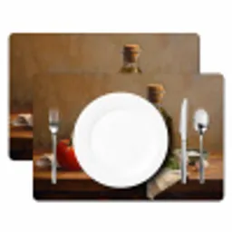 Tomaten - Olijfolie - Stilleven Placemat vinyl groot -zzsfeer2_Kitchenyeah-website