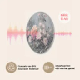 Rozen - Illustratie - Roze Akoestische PET Vilt - Rond klein -USP_NL