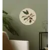 Tak - Groene Bladeren - Vruchten Wandcirkel behangsticker klein -sfeer2