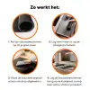 Modern - Vrouw - Hoed Inductie beschermer vinyl 3mm klein -zzzzzzz-td-werking