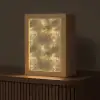 Antiek - Metaallook - Goud Light Box met kabel (Tafellamp) klein 925 -z3d_website