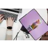 Papegaai - Koksmuts - Pilaar - Vogel laptophoes neopreen klein -bureau