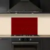 Rood - Vogel - Patroon keuken achterwand spatscherm klein 900 -sfeer1