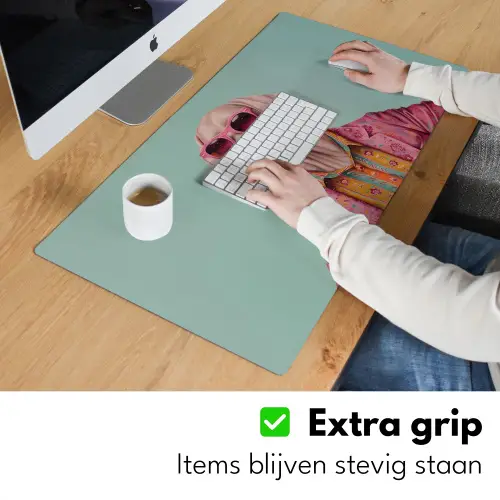 Hond - Overhemd - Bloemen - Bril Muismat XXL klein -sfeer3