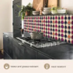 Vintage - Retro - Kleurrijk keuken achterwand 2 middel 871 -usp_EN