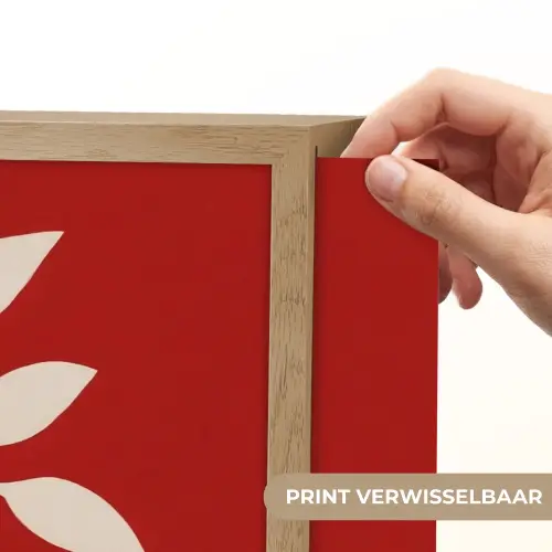 Silhouet - Bladeren - Tak Light Box met batterij (Wandlamp) middel -USP_websiteprintNL