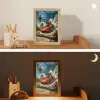 Sportauto - Rood - Dino Light Box met kabel klein -sfeer3_kind