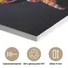 Wereldkaart - Snoepjes - Felle kleuren PET vilt klein -closeup_NL