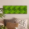 Groen - Zwart - Zebra canvas 2cm klein 828 -sfeer1