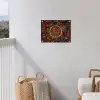 Mandala - Cirkels - Patronen tuinposter los doek klein -sfeer8