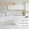 Terrazzo -  Patroon - Staal keuken achterwand 2 middel 871 -sfeer4_NL