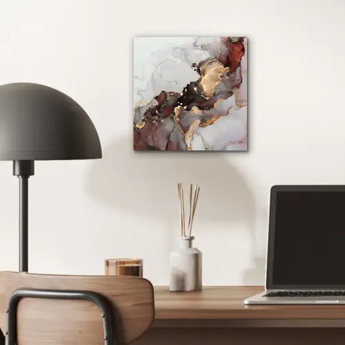 Rood - Marmer - Goud aluminium wit klein -sfeer5