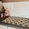 Motief - Patroon - Kleurrijk Inductie beschermer vinyl 3mm klein 276 -sfeer3
