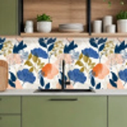Bloemen - Botanisch - Kleurrijk keuken achterwand 2 middel 871 -sfeer3