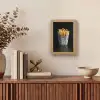 Friet - Porselein - Delfts blauw - Eten Light Box met kabel (Tafellamp) klein -sfeer2