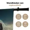 Astronaut - Kat - Glas - Stoel Wandkleed katoen klein -sfeer2