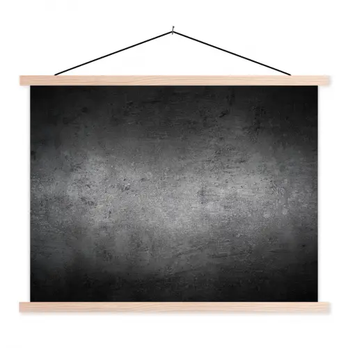 Beton - Grijs - Retro - Cement - Textuur textielposter latten blank klein -3d