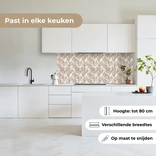 Abstract - Golvend - Pastel keuken achterwand 2 middel 871 -sfeer4_NL