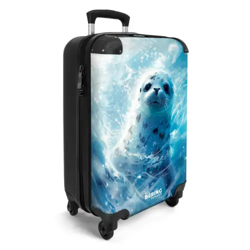 Zeger Zeehond Koffer - NBS - Handbagage middel -productfoto_3d