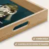 Vrouw - Roos - Quote Dienblad Rechthoek middel -USP_HandgreepNL
