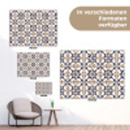 Klassiek - Patroon - Kleurrijk tuinposter los doek klein 239 -Xsfeer9_DE