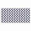 Oceaan - Vis - Blauw - Wit Muismat XXL klein 681 -3d_leeg