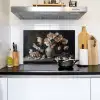 Bloemen - Vaas - Kunst - Stilleven Inductie beschemer met haakjes klein -sfeer2