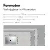 Grijs - Beton - Neutraal Muismat XXL klein 681 -sfeer5