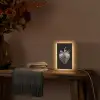 Aardbei - Zaadstructuur - Realistisch Light Box met kabel (Tafellamp) klein -sfeer4