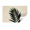 Palmblad - Donkere bladen - Subtiel Muursticker klein -3d