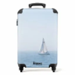 Horizon - Zeilboot - Zee NBS - Handbagage koffer - Volwassenen Unisex middel -productfoto_recht
