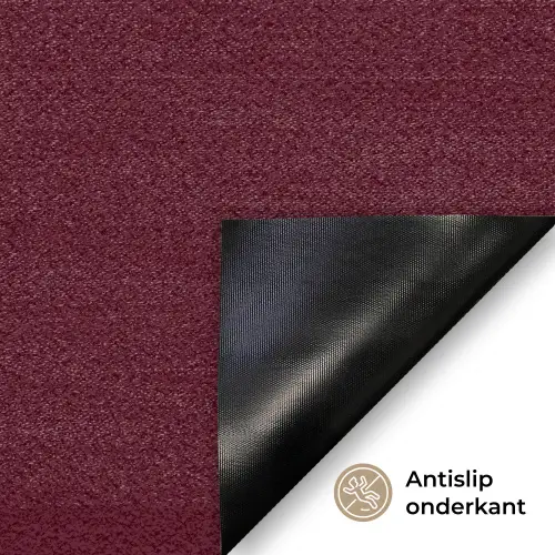 Bordeaux - Nice - minimalistisch Deurmat klein -antislip_NL