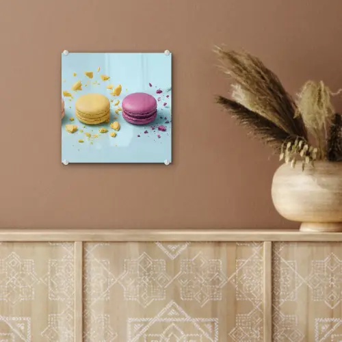 Macarons - Kleurrijk - Pastel plexiglas 5mm klein -sfeer5