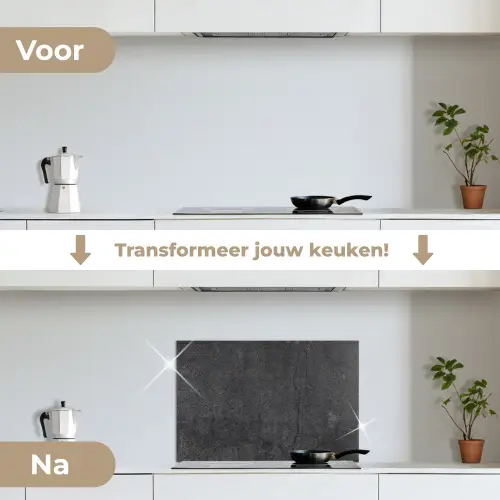 Getekend door de Tijd keuken achterwand spatscherm klein -voor_na_NL