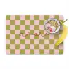 Patroon - Geblokt - Olijfgroen - Amore Placemat vinyl groot -zzzproduct_Kitchenyeah-website
