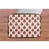Botanisch - Patroon - Bordeaux laptophoes neopreen klein 279 -tafel
