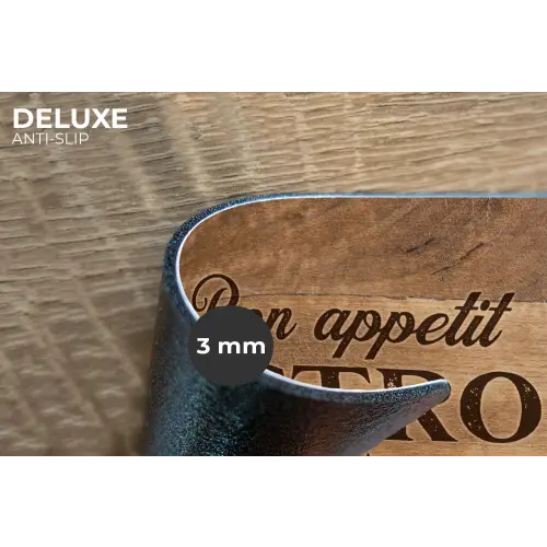 Huiselijke Bistro Beleving Placemat vinyl groot -closeup